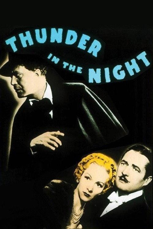 Thunder in the Night 1935 official movie poster