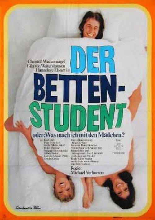 The Bed Student, or What Do I Do With the Girls? 1970 official movie poster