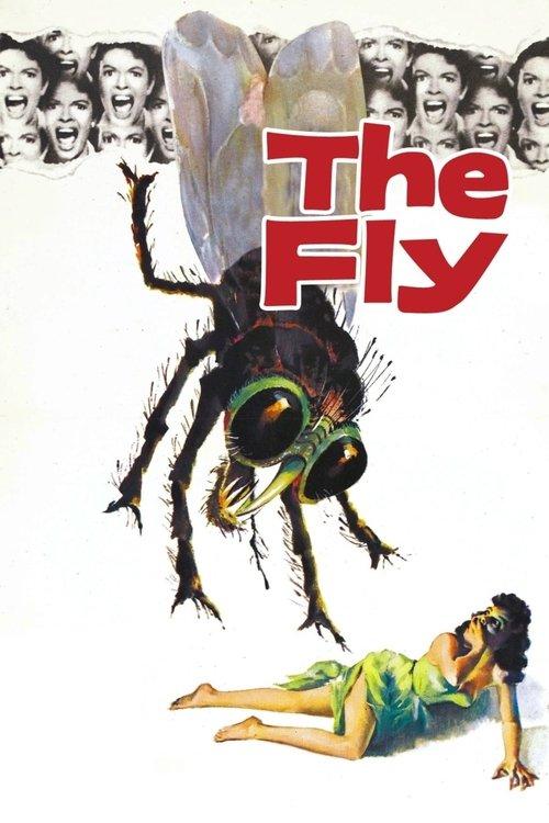 The Fly 1958 official movie poster