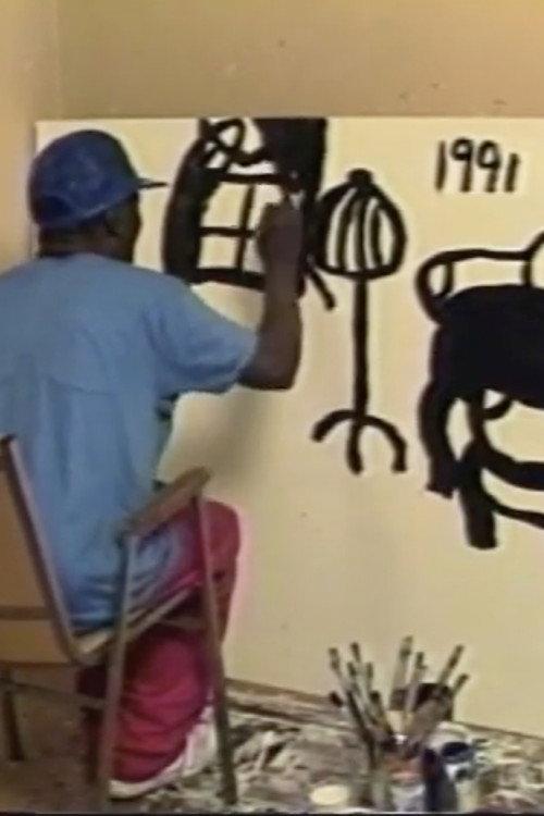 Freddie Brice Paints Two Paintings 1990 official movie poster