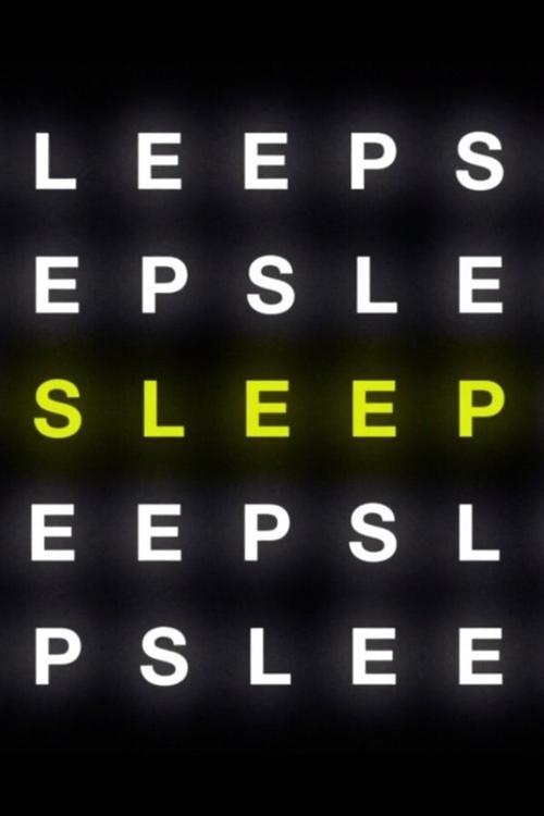 Sleep 2012 official movie poster