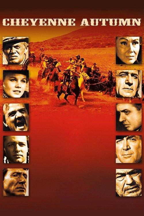 Cheyenne Autumn 1964 official movie poster