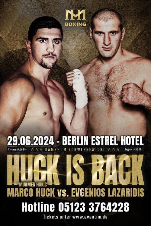 Marco Huck vs. Evgenios Lazaridis 2024 official movie poster