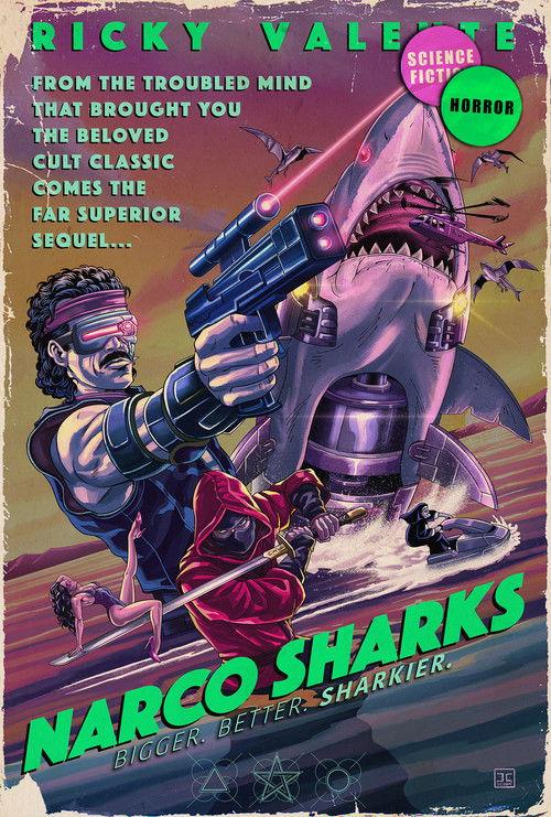 Narco Sharks 2025 official movie poster