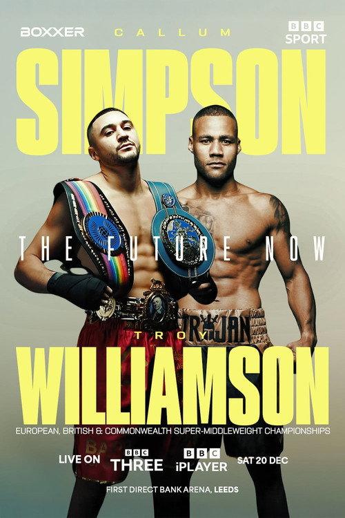 Callum Simpson vs. Troy Williamson 2025 official movie poster