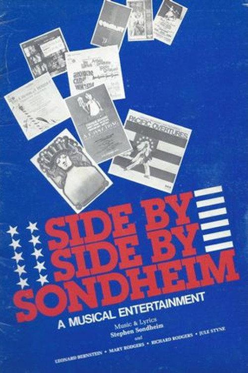 Side by Side by Sondheim 1987 official movie poster