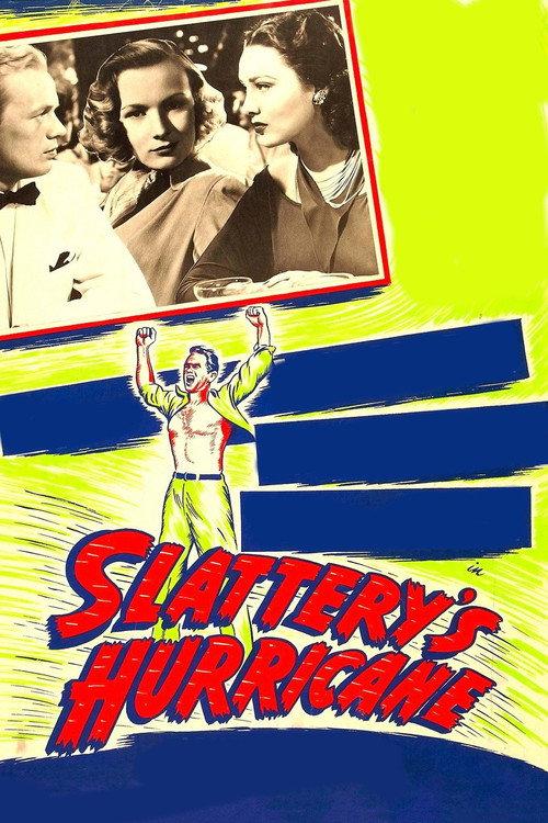 Slattery's Hurricane 1949 official movie poster