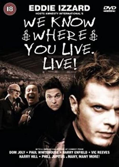 We Know Where You Live. Live! 2001 official movie poster