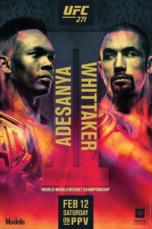 UFC 271: Adesanya vs. Whittaker 2 2022 official movie poster