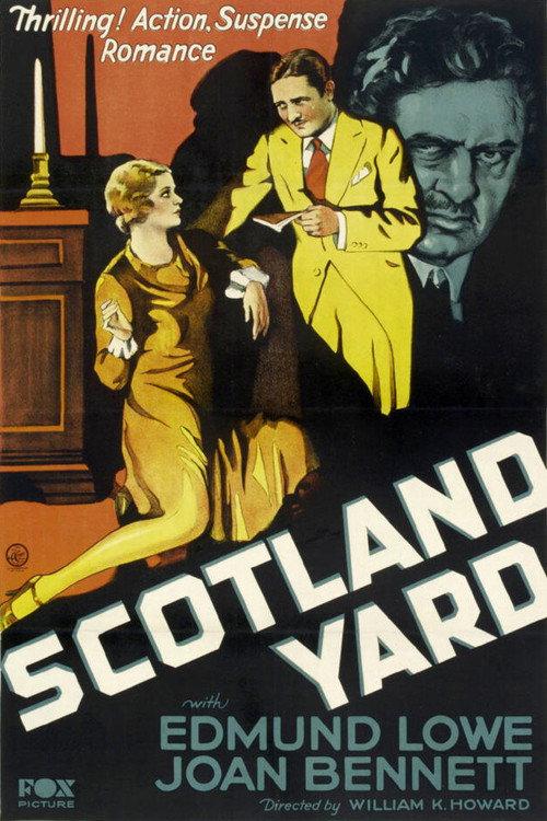 Scotland Yard 1930 official movie poster