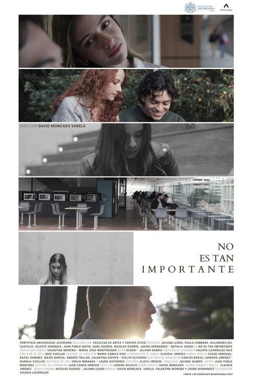 No es tan importante 2023 official movie poster