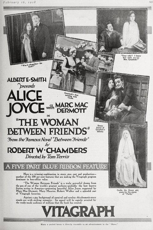 The Woman Between Friends 1918 official movie poster