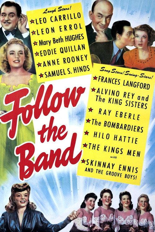 Follow the Band 1943 official movie poster