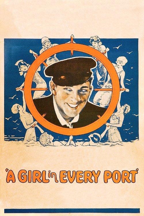 A Girl in Every Port 1928 official movie poster