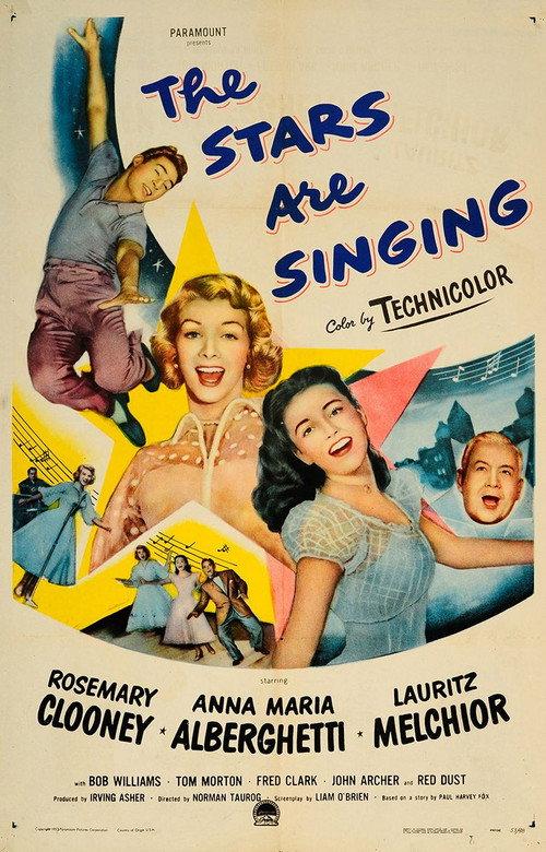 The Stars Are Singing 1953 official movie poster