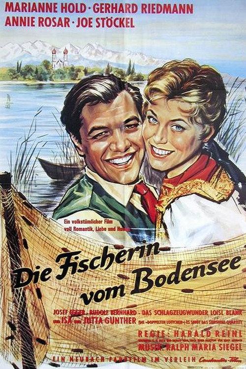Die Fischerin vom Bodensee 1956 official movie poster