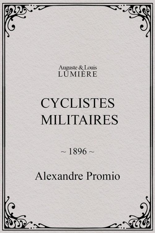 Cyclistes militaires 1896 official movie poster