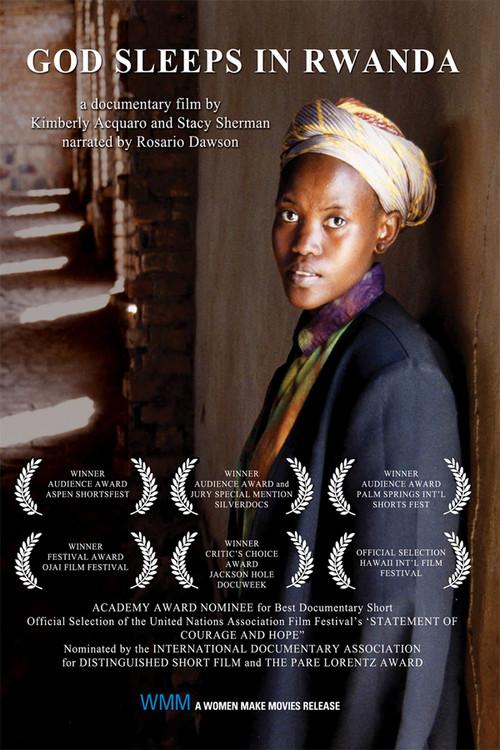 God Sleeps in Rwanda 2005 official movie poster