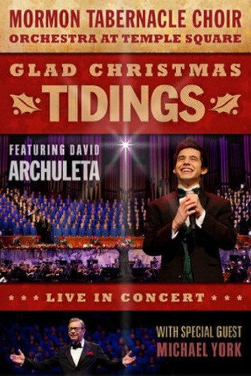 Glad Christmas Tidings Featuring David Archuleta 2011 official movie poster