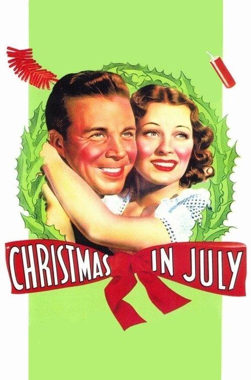 Christmas in July 1940 official movie poster