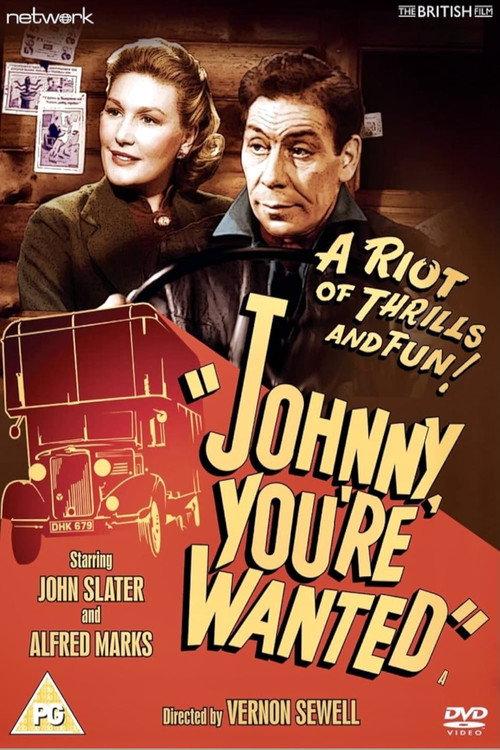 Johnny, You're Wanted 1956 official movie poster