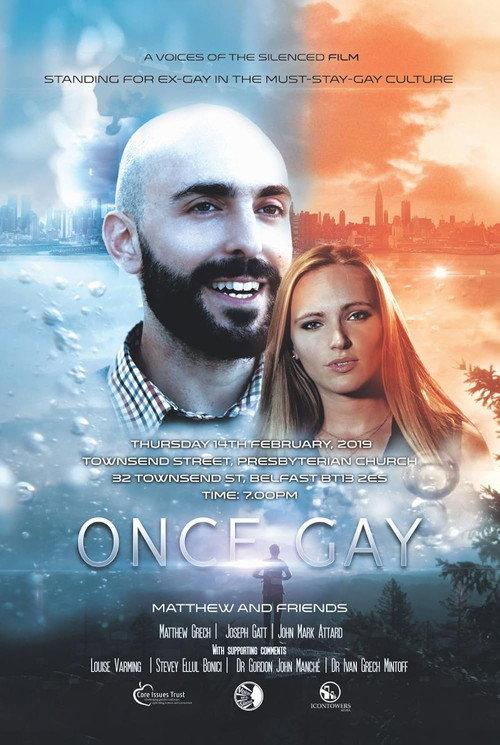 Once Gay: Matthew and Friends 2017 official movie poster