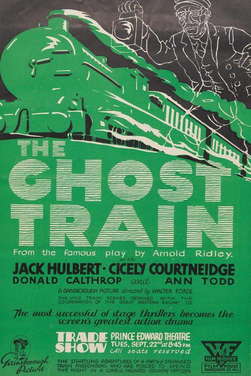 The Ghost Train 1931 official movie poster