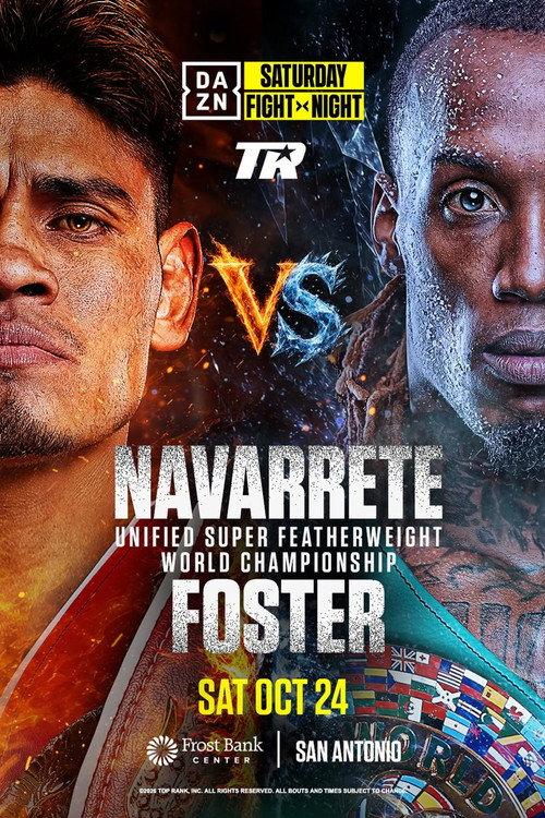 Emanuel Navarrete vs. O’Shaquie Foster 2026 official movie poster