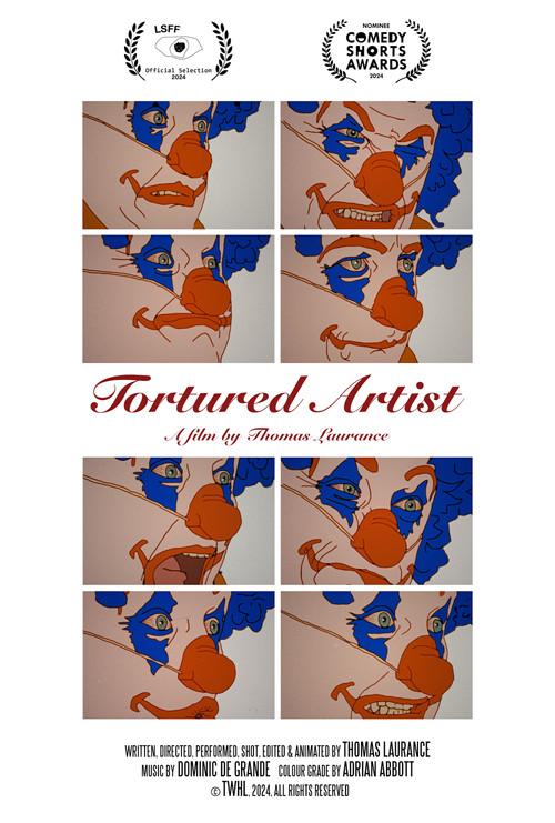 Tortured Artist 2024 official movie poster