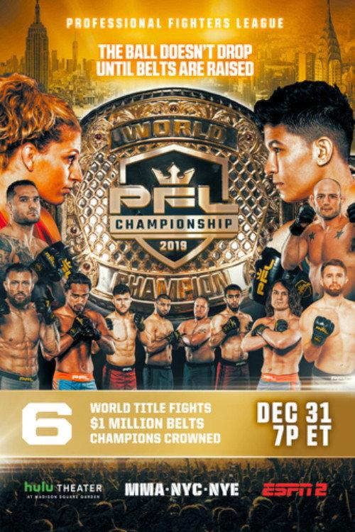 PFL 2019 #10: Championships - Harrison vs. Pacheco II 2019 official movie poster