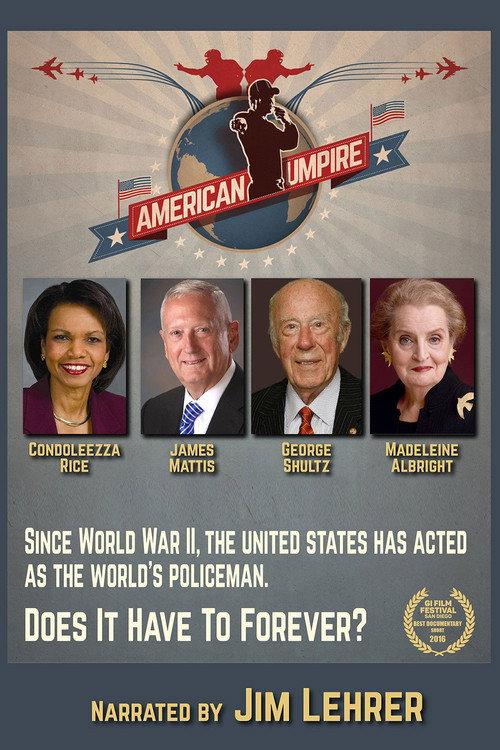 American Umpire 2016 official movie poster