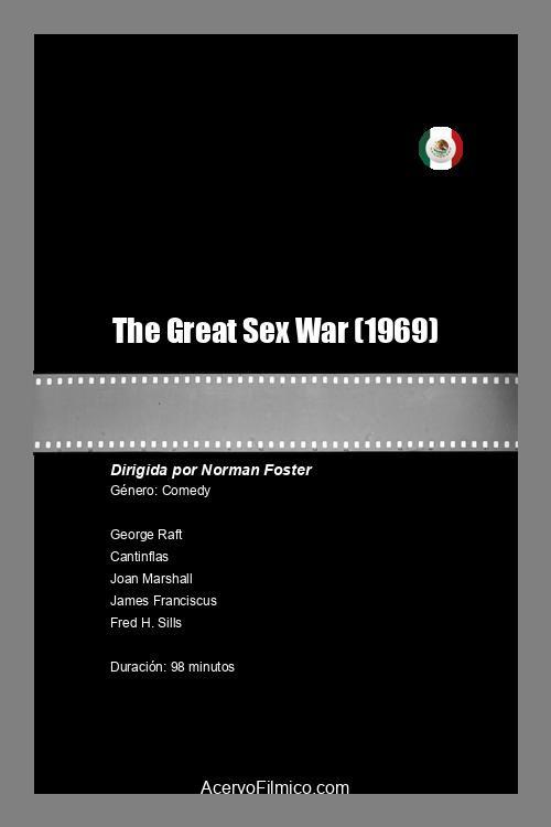 The Great Sex War 1969 official movie poster