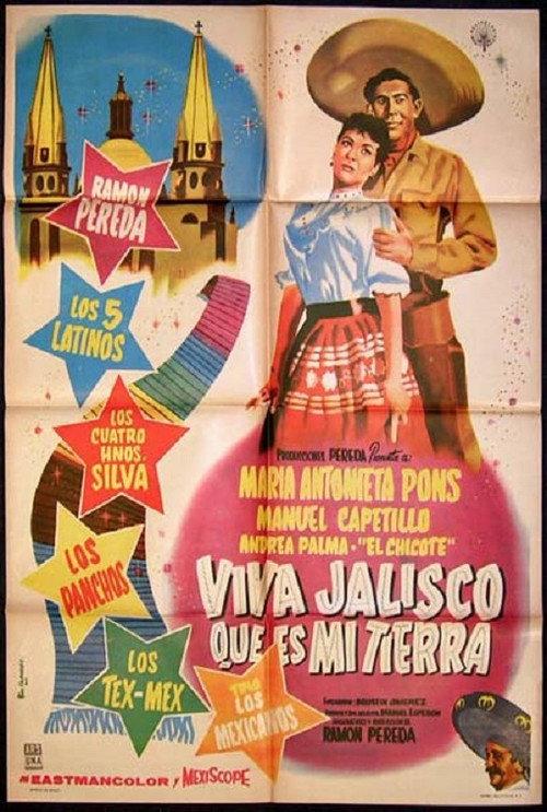 Viva Jalisco que es mi tierra 1961 official movie poster
