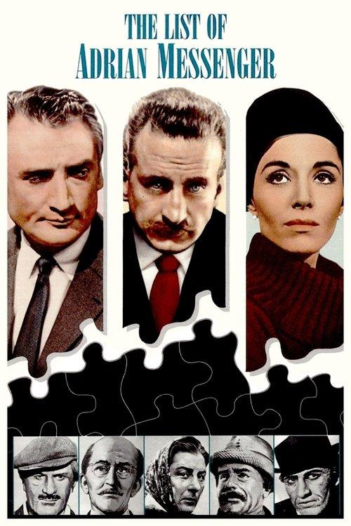 The List of Adrian Messenger 1963 official movie poster