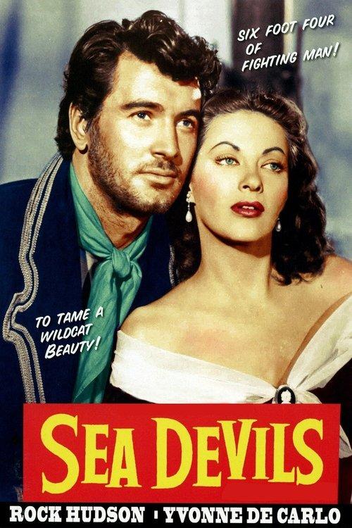 Sea Devils 1953 official movie poster