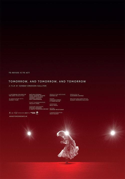 Tomorrow, and Tomorrow, and Tomorrow 2017 official movie poster