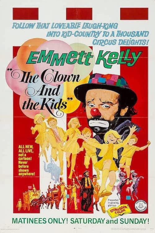 The Clown and the Kids 1967 official movie poster
