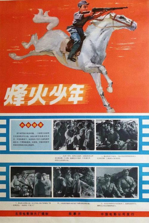 Feng huo shao nian 1975 official movie poster