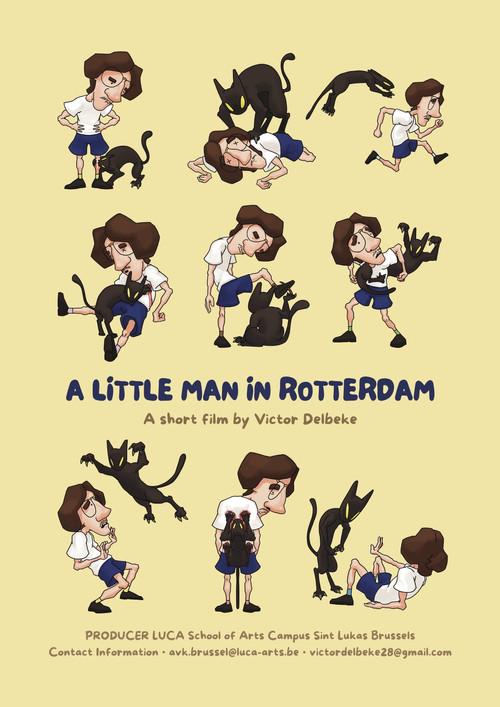 A Little Man in Rotterdam 2024 official movie poster