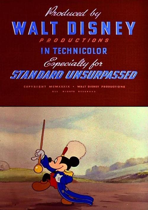 The Standard Parade 1939 official movie poster