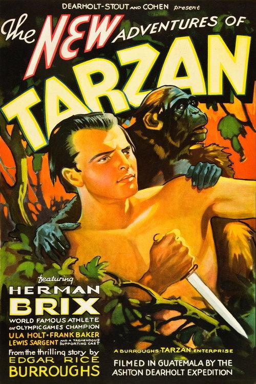 The New Adventures of Tarzan 1935 official movie poster