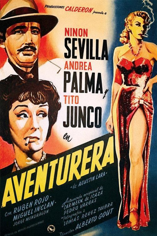 Aventurera 1950 official movie poster