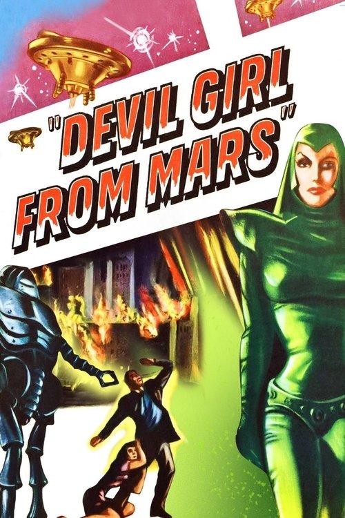 Devil Girl from Mars 1954 official movie poster