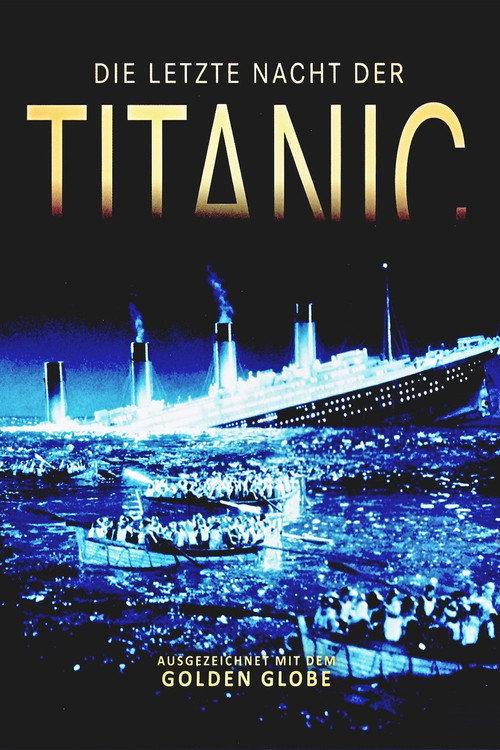 Die letzte Nacht der Titanic 1955 official movie poster