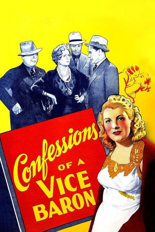 Confessions of a Vice Baron 1943 official movie poster