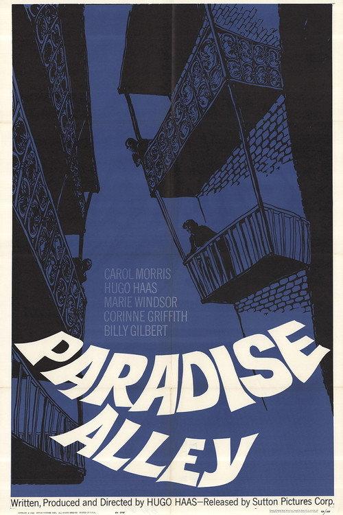 Paradise Alley 1962 official movie poster