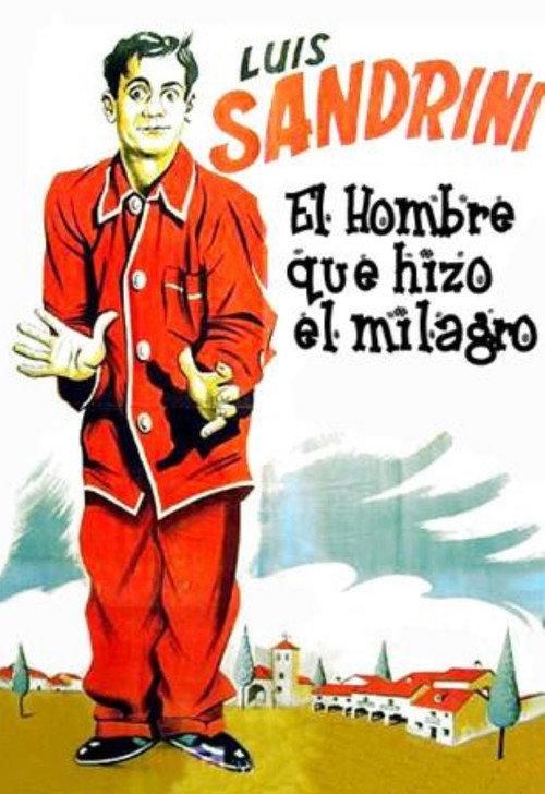 El hombre que hizo el milagro 1958 official movie poster