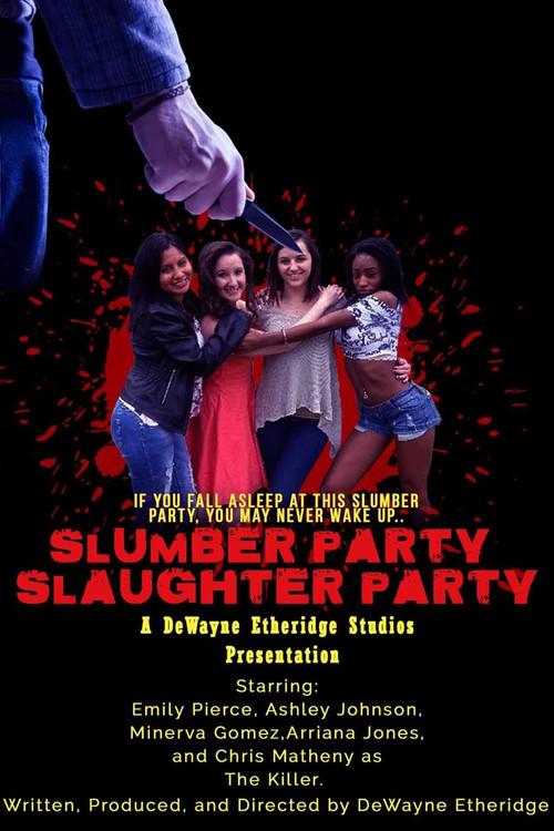 Slumber Party Slaughter Party 2016 official movie poster