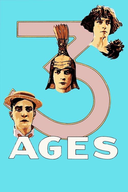 Three Ages 1923 official movie poster