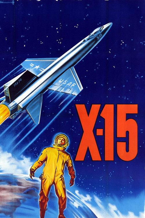 X-15 1961 official movie poster